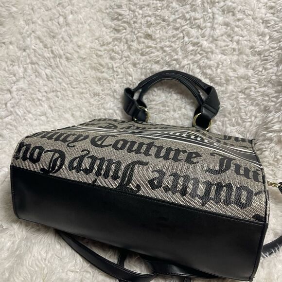 Juicy Couture synthetic Black and White Billboard Medium satchel / shoulder bag - Picture 9 of 15